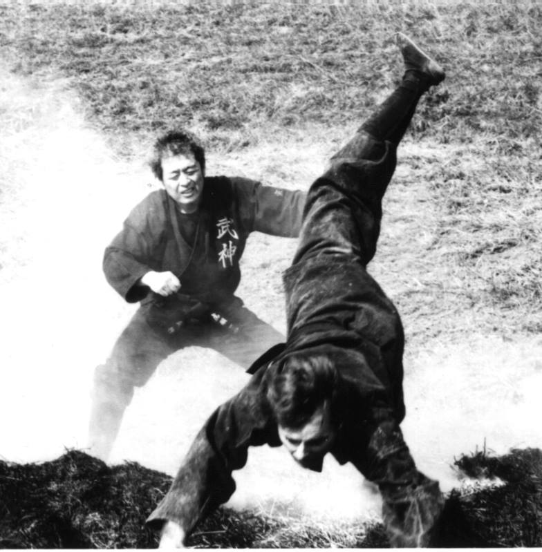 Classic Ninjutsu training photograph
